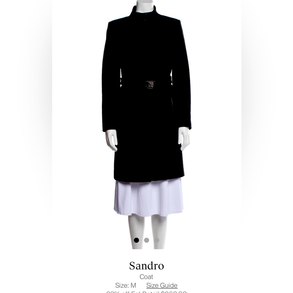 Sandro Coat . Size M.    “in very good condition”